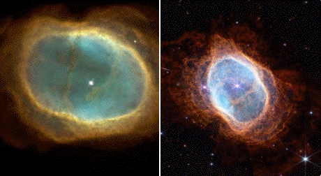 Hubble-Webb
                                                  imagery 