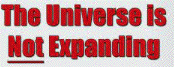 The Universe is
                                                  NOT expanding